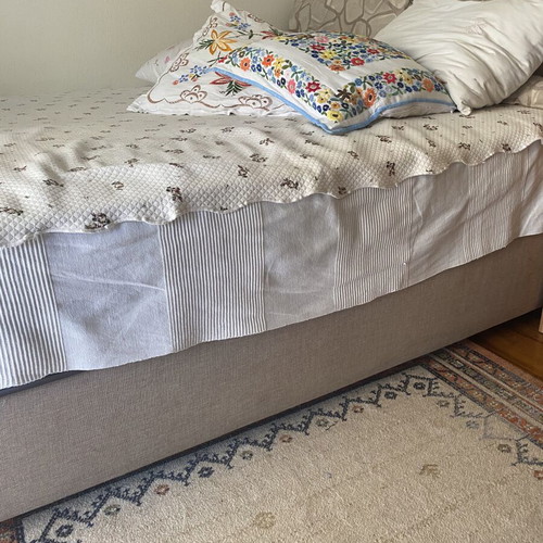 Chi Strom double bed 160x200 with storage and mattress