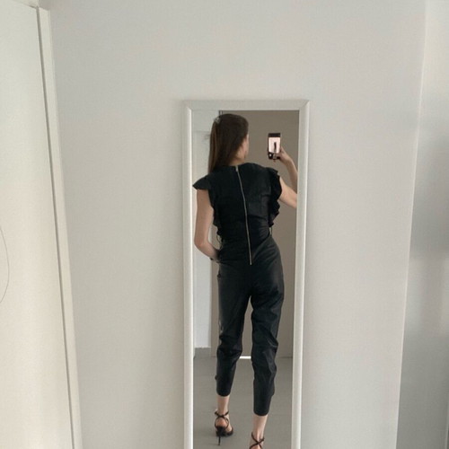 Bershka faux leather jumpsuit size XS like new