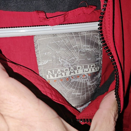 Napapijri jacket red size S like new