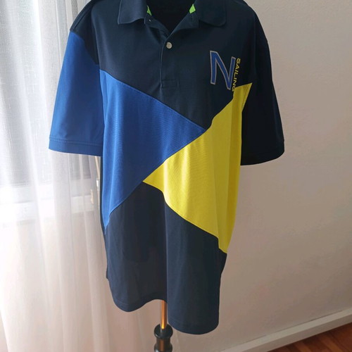 Nautica sailing polo blouse XXL like new