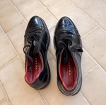 Prada men's shoes like new, black, size 44.5, moccasins