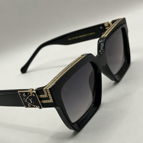 LV Millionaire sunglasses used, black, Luxottica