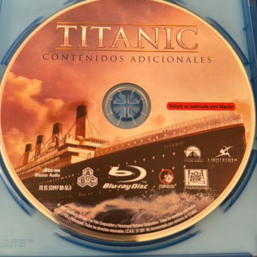 Titanic Blu-ray like new with English, Italian and Spanish subtitles