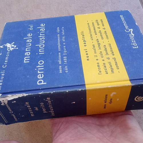 Manuale del perito industriale book used, Italian