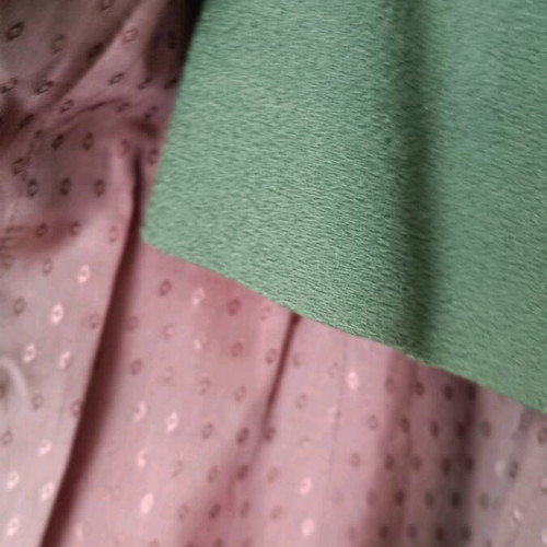 Barami women's skirt suit 100% wool like new, green