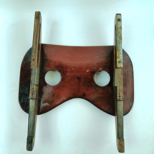 Antique rowing seat used, Emmanuel College Cambridge, late 19th century