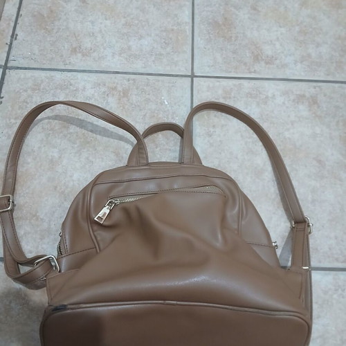 Veta shoulder bag, brown, regular size