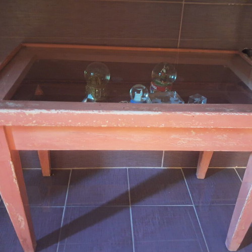Vintage folding coffee table