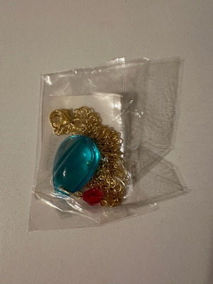 Hauru necklace from Howl's Moving Castle like new, zinc and PVC