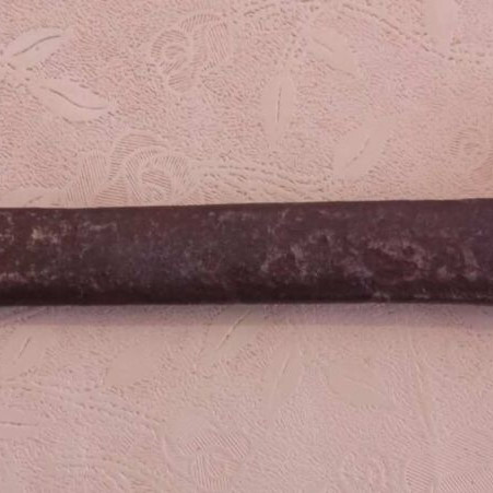 Old wrench with worn numbers and codes used