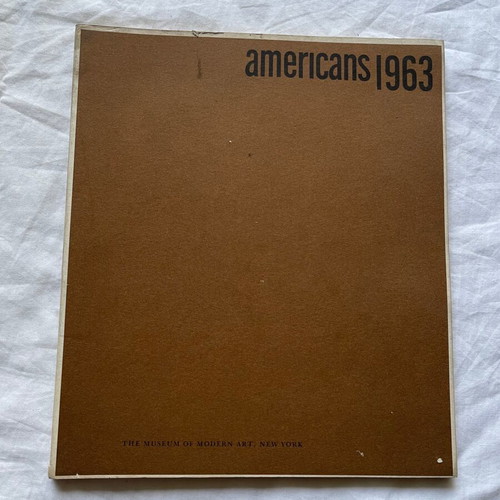 Americans 1963 book used, The Museum Of Modern Art MOMA