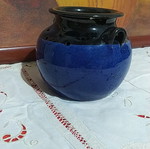 Decorative clay vase