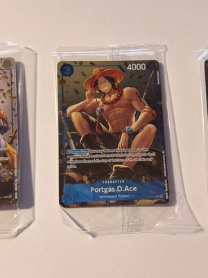 One Piece promo cards set of 3 new