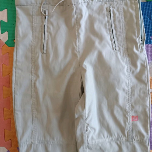 Americanino no 10 girls' pants beige like new, size 140 cm