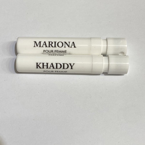 Verset Parfums Tester Set Mariona & Khaddy Eau de Parfum new