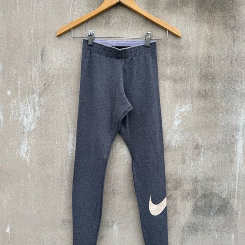 Nike legging used, size S-M, white and gray