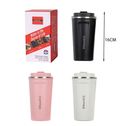 Vacuum cup durable with insulation for temperature retention