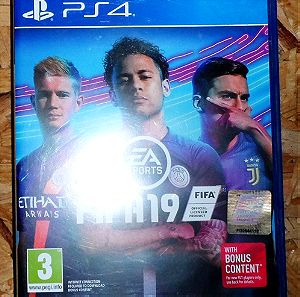 PS4 GAME FIFA 19