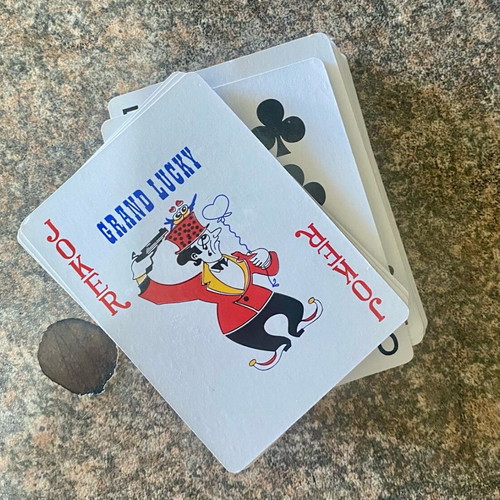 Plastic playing cards like new, water resistant
