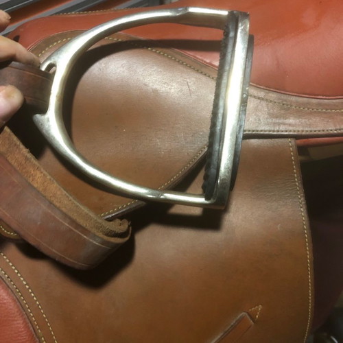 New Unused Leather Horse Saddle