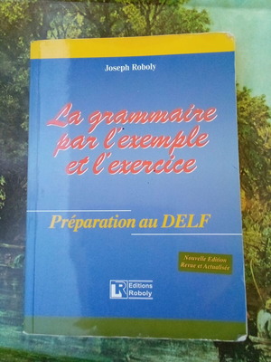 Book La grammaire par l' example et l' exercise used, French learning