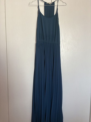 Attrattivo long dress like new, size M, blue