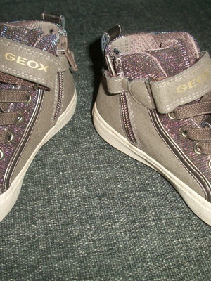 Geox boots for girl new, size 27, brown