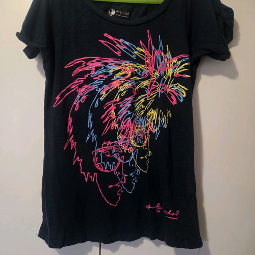 Pepe Jeans Andy Warhol women's T-shirt black like new