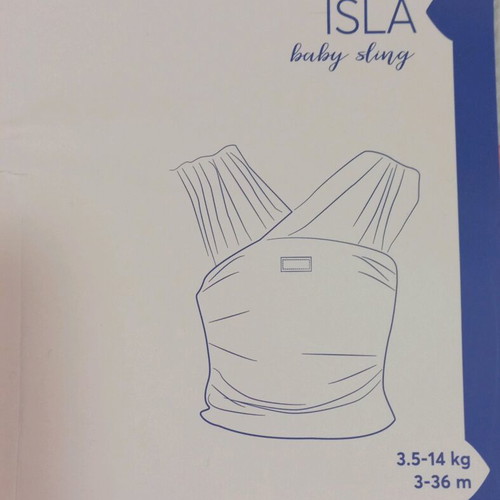 Kikka boo fabric baby carrier new with hat and pouch