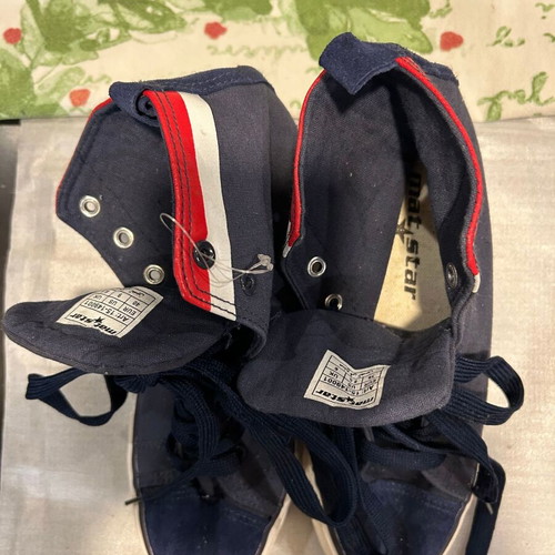 Mat Star Sports Shoes Size 39 New, Dark Blue with Red-White Accent