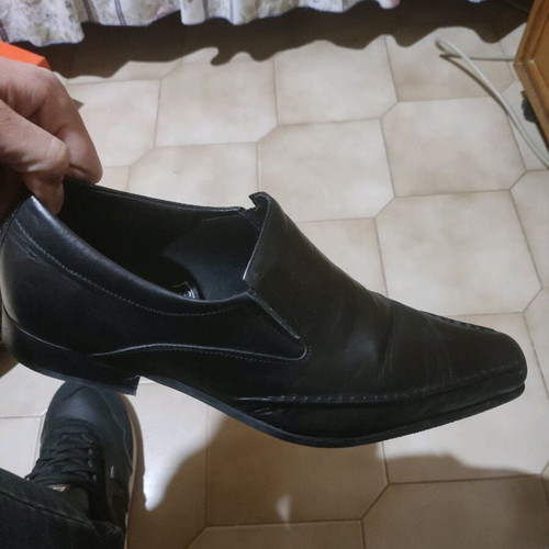 Damiani leather formal shoes like new, size 46, black