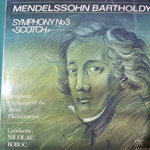 Mendelssohn Bartholdy Symphony No 3 Scotch vinyl like new, classical