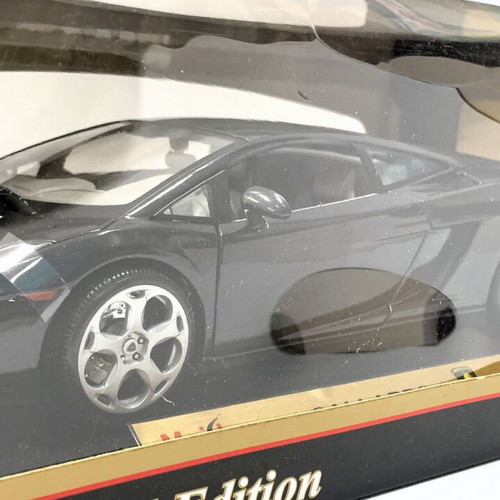 Diecast Car Maisto Lamborghini Gallardo Black 1:18 scale new
