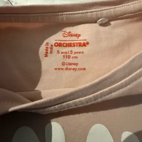 Orchestra Disney Minnie pajamas for girl 5 years like new, pink