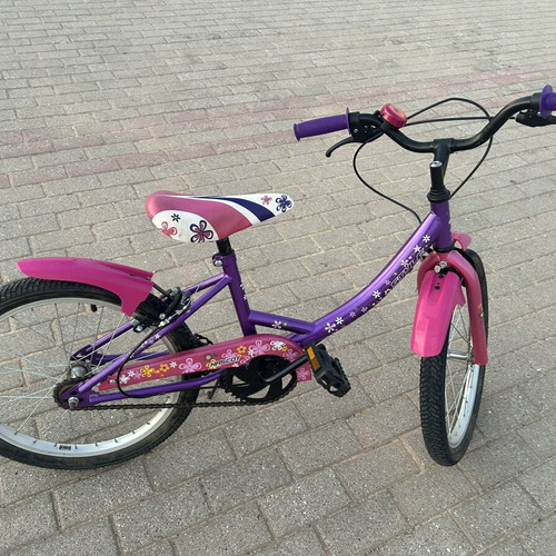 Style Mascot 20” kids bicycle used, pink-purple