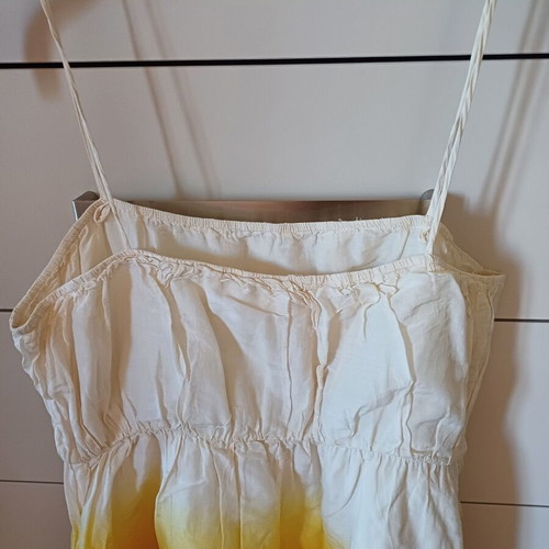 Summer dress like new, size medium, yellow
