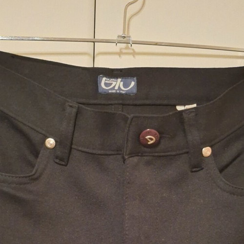 Byblos fabric pants used, dark blue, classic fit, size S