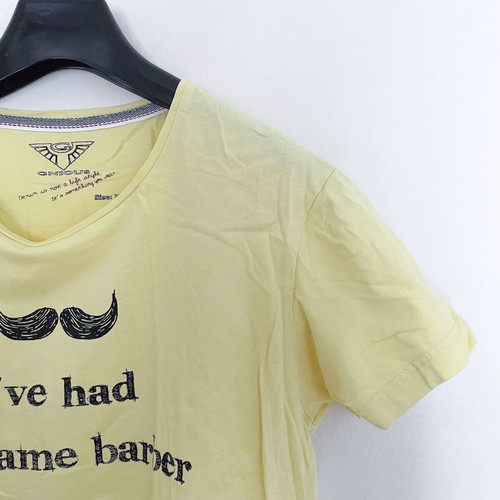 Gnious T-shirt short sleeve Medium used, yellow
