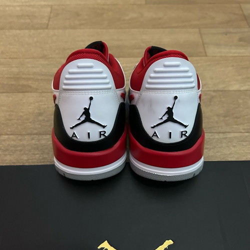 Jordan Legacy 312 Low Καινούργια Ανδρικά Sneakers Μέγεθος 44 Άσπρο Κόκκινο
