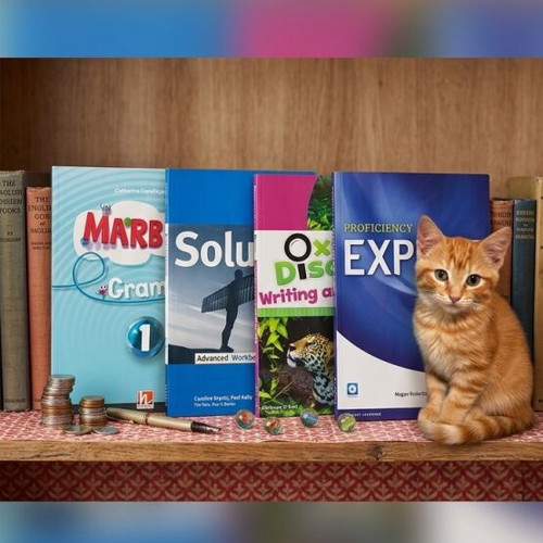 English learning books new, set of 5