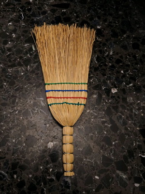 Handmade new straw broom