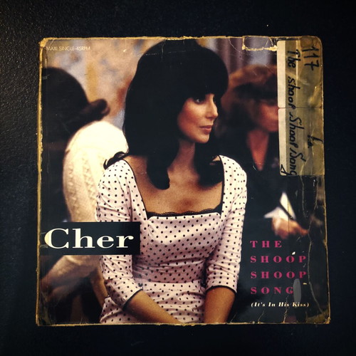 Cher The Shoop Shoop Song 12'' Maxi Vinyl Single used, pop