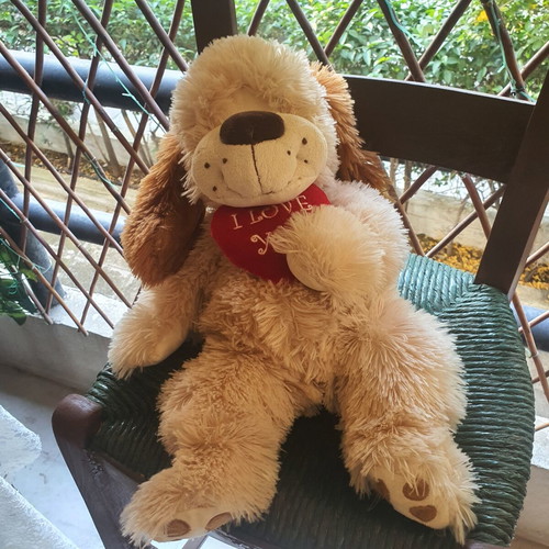 Plush Dog 45 cm like new