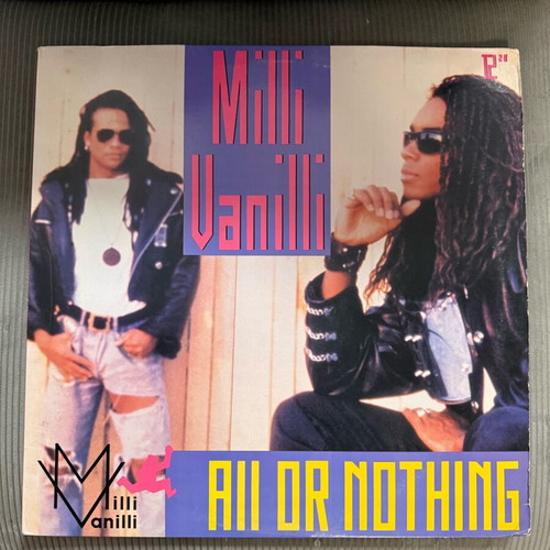 Milli Vanilli All Or Nothing vinyl record used
