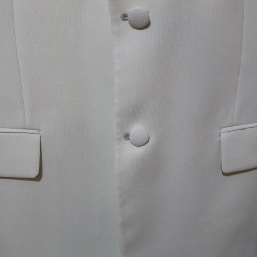 Men's summer wedding suit Zero like new, size M, white