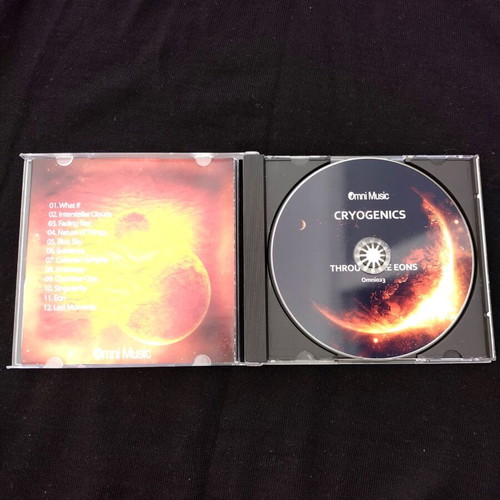 Cryogenics Through The Eons LP CD like new, Drum'n'Bass