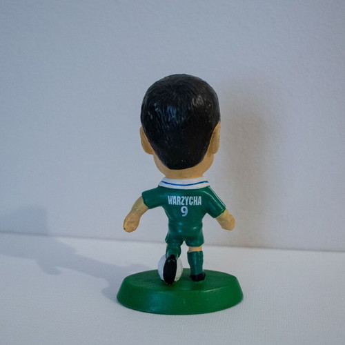 Warzycha collectible figure like new, Panathinaikos football legend