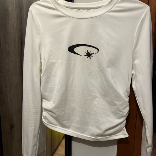 Shein blouse white, like new, size S