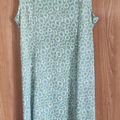 Summer dress new, size L, cool, canvas fabric