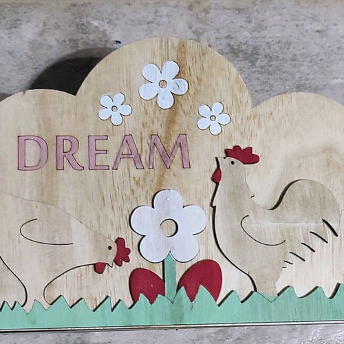 Easter baskets, set of four